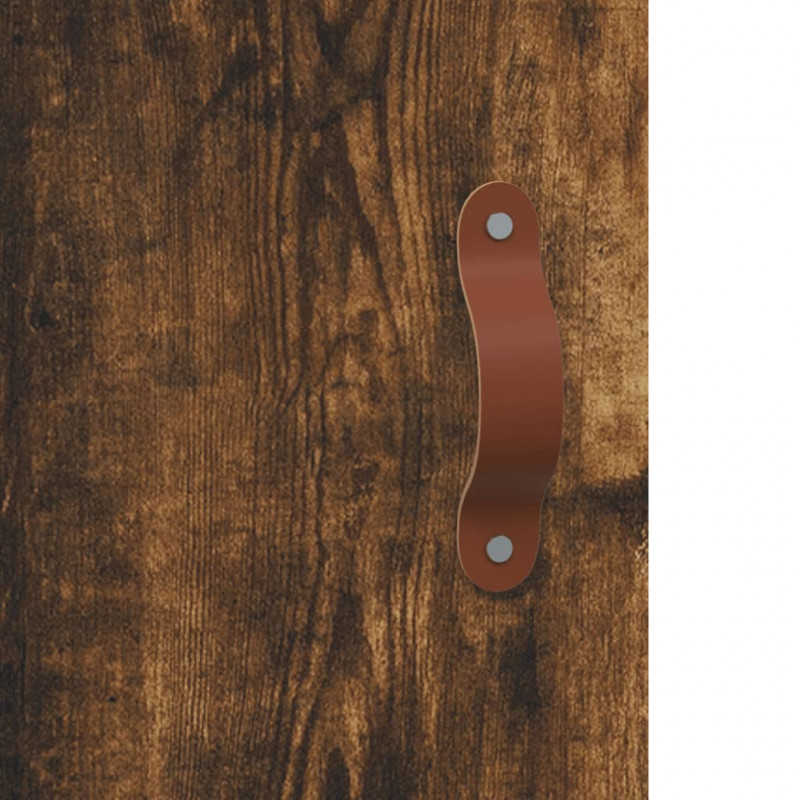 Komoda, przydymiony dąb, 100x36x60 cm, materiał drewnopochodny