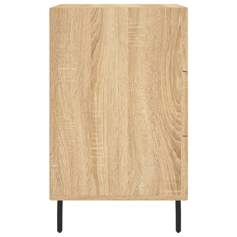 Szafka nocna, dąb sonoma, 40x40x66 cm, materiał drewnopochodny