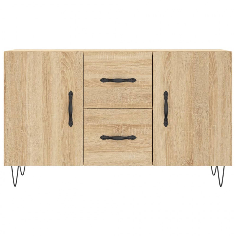 Komoda, dąb sonoma, 100x36x60 cm, materiał drewnopochodny