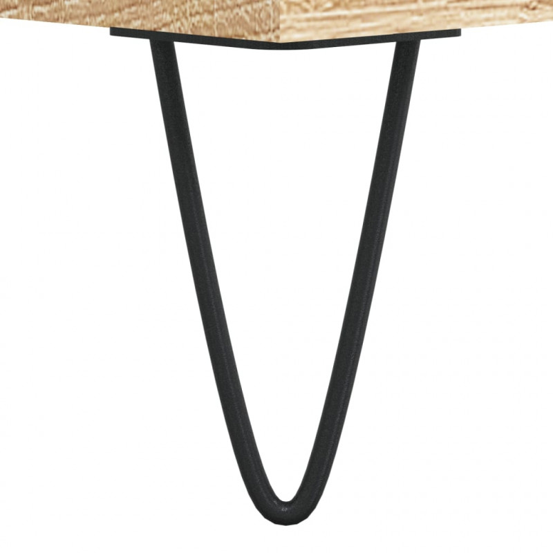 Komoda, dąb sonoma, 100x36x60 cm, materiał drewnopochodny