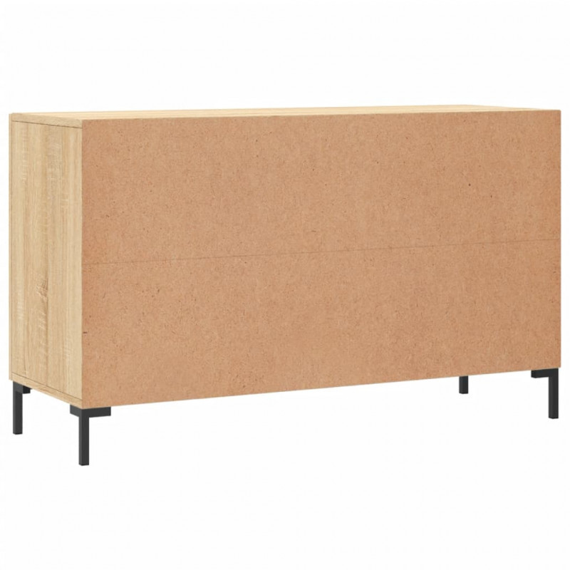 Komoda, dąb sonoma, 100x36x60 cm, materiał drewnopochodny