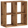 Regał, stare drewno, 68,5x32x68,5 cm, materiał drewnopochodny