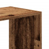 Regał, stare drewno, 68,5x32x68,5 cm, materiał drewnopochodny