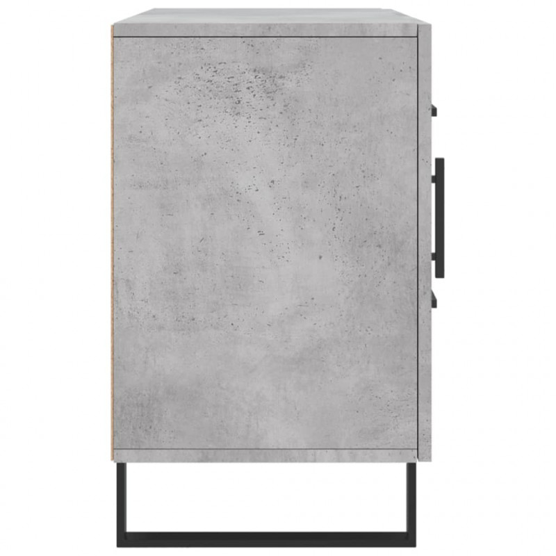 Komoda, szarość betonu, 100x36x60 cm, materiał drewnopochodny
