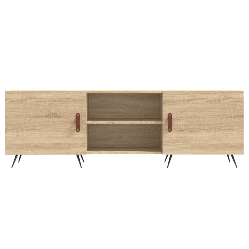 Szafka TV, dąb sonoma, 150x30x50 cm, materiał drewnopochodny