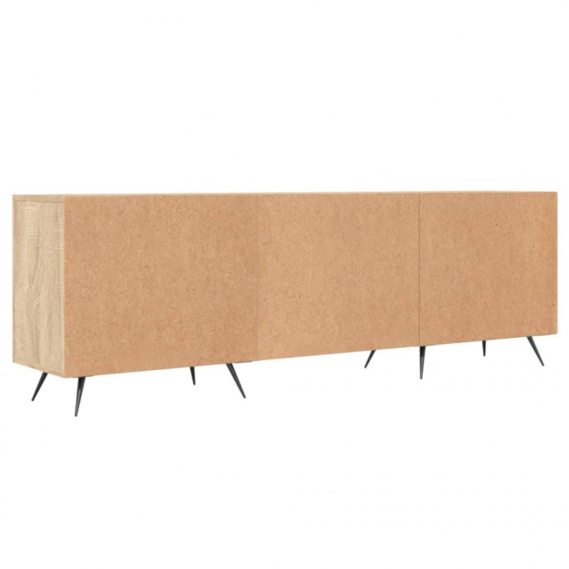 Szafka TV, dąb sonoma, 150x30x50 cm, materiał drewnopochodny