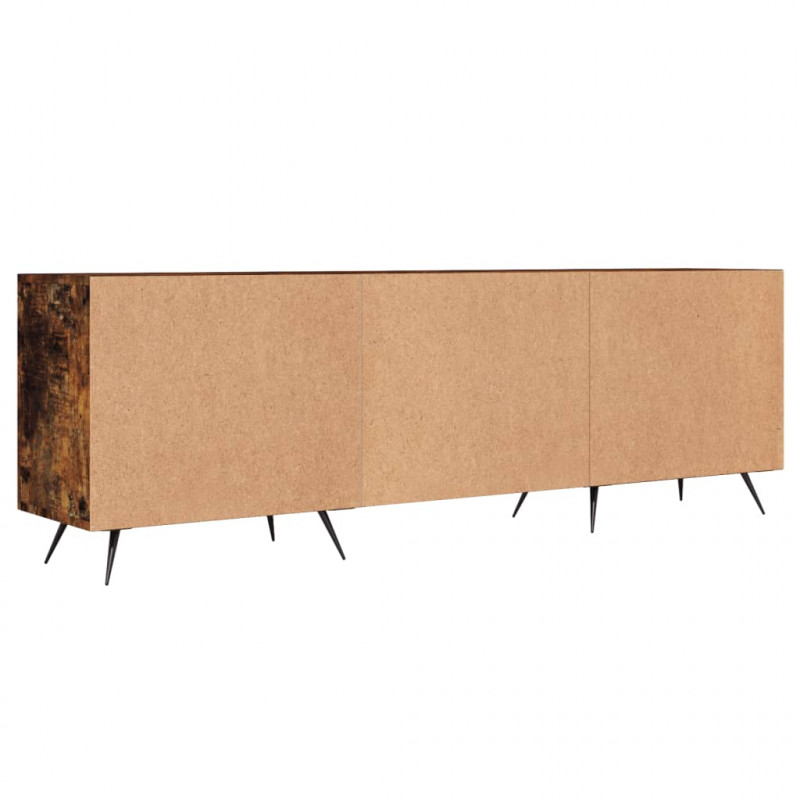 Szafka pod telewizor, przydymiony dąb, 150x30x50 cm
