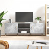 Szafka pod TV, szarość betonu, 150x30x50 cm