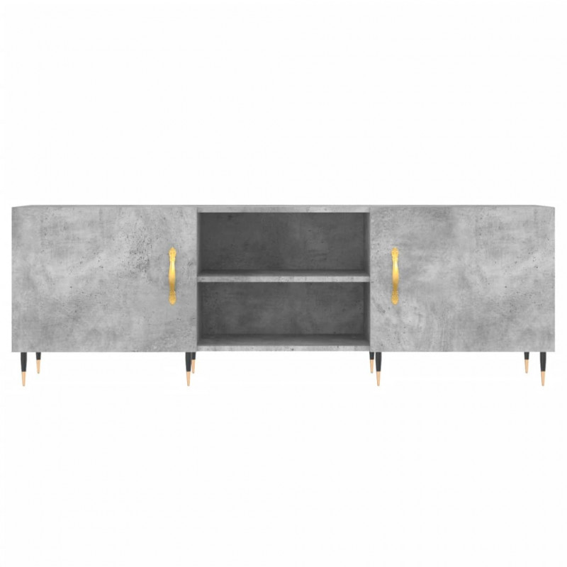 Szafka pod TV, szarość betonu, 150x30x50 cm