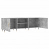 Szafka pod TV, szarość betonu, 150x30x50 cm