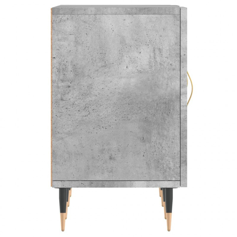 Szafka pod TV, szarość betonu, 150x30x50 cm