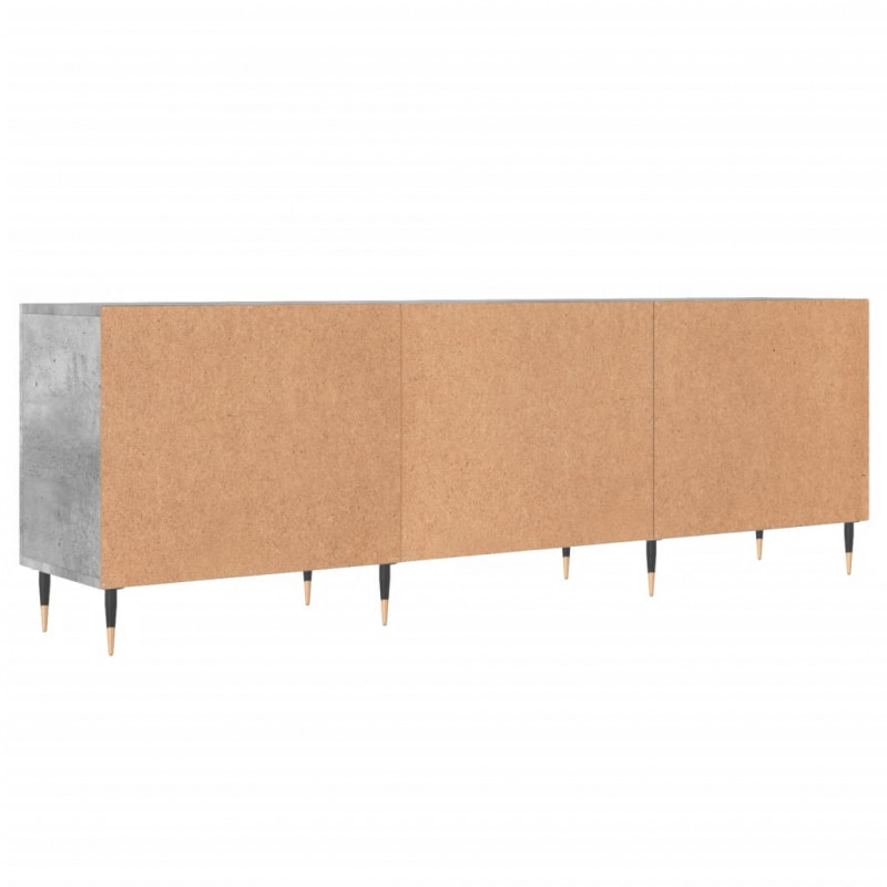 Szafka pod TV, szarość betonu, 150x30x50 cm