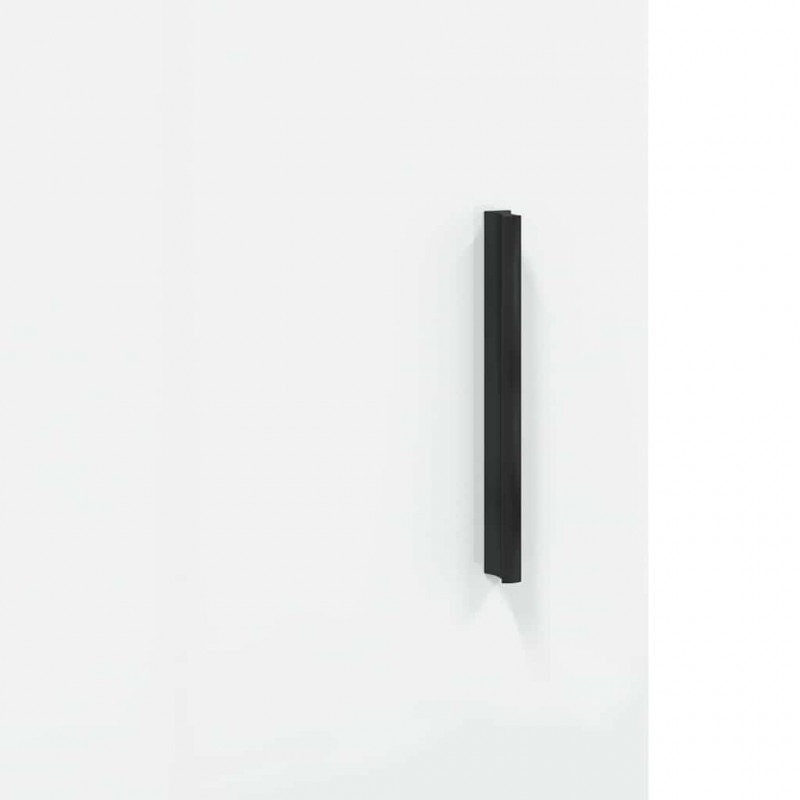 Szafka, biała, połysk, 69,5x34x90 cm, materiał drewnopochodny