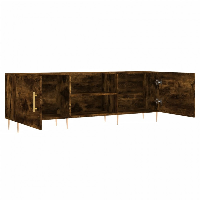 Szafka pod telewizor, przydymiony dąb, 150x30x50 cm