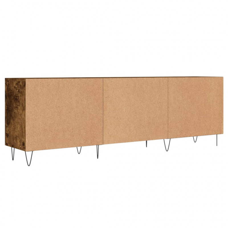 Szafka pod telewizor, przydymiony dąb, 150x30x50 cm
