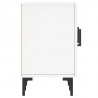Szafka pod TV, biała, 150x30x50 cm, materiał drewnopochodny