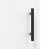 Szafka, biała, połysk, 69,5x34x90 cm, materiał drewnopochodny