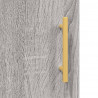 Wysoka szafka, szary dąb sonoma, 69,5x31x115 cm