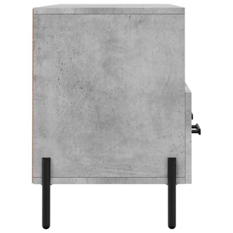 Szafka pod telewizor, szarość betonu, 102x36x50 cm