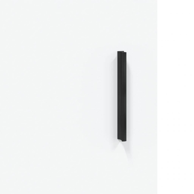 Szafka wisząca, biała, 69,5x34x90 cm, materiał drewnopochodny