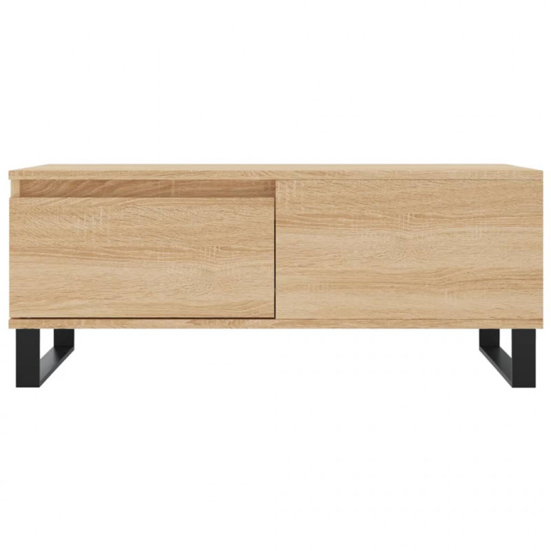 Stolik kawowy, dąb sonoma 90x50x36,5 cm materiał drewnopochodny