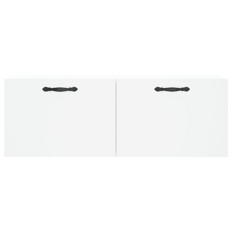 Szafka wisząca, biała, 100x36,5x35 cm, materiał drewnopochodny