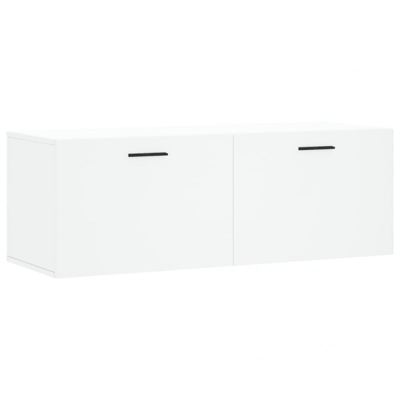 Szafka wisząca, biała, 100x36,5x35 cm, materiał drewnopochodny