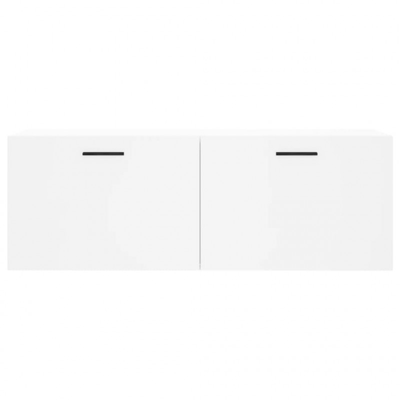 Szafka wisząca, biała, 100x36,5x35 cm, materiał drewnopochodny