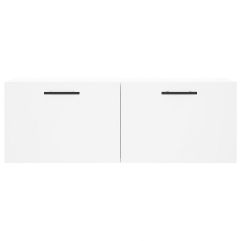 Szafka wisząca, biała, 100x36,5x35 cm, materiał drewnopochodny