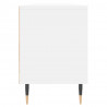 Szafka pod TV, biała, 150x30x44,5 cm, materiał drewnopochodny