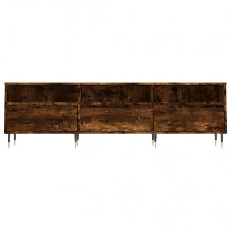Szafka pod TV, przydymiony dąb, 150x30x44,5 cm