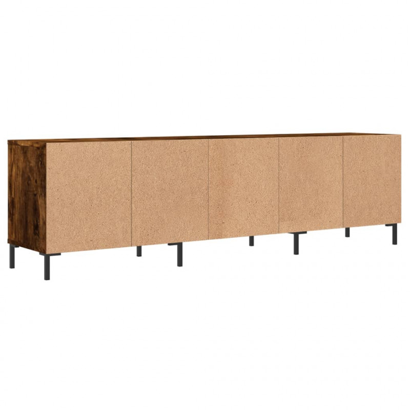 Szafka pod TV, przydymiony dąb, 150x30x44,5 cm