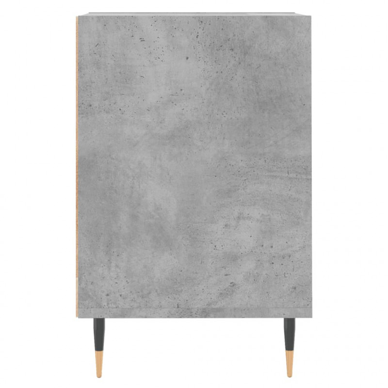 Szafka pod TV, szarość betonu, 160x35x55 cm