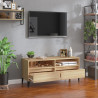 Szafka pod TV, dąb sonoma, 100x34,5x44,5 cm
