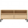 Szafka pod TV, dąb sonoma, 100x34,5x44,5 cm
