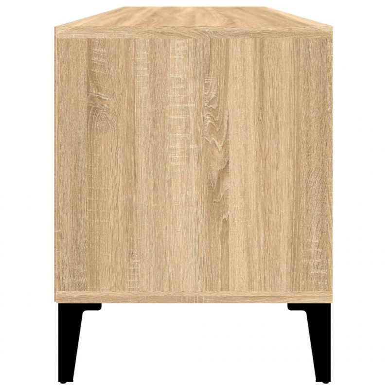Szafka pod TV, dąb sonoma, 100x34,5x44,5 cm