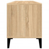 Szafka pod TV, dąb sonoma, 100x34,5x44,5 cm