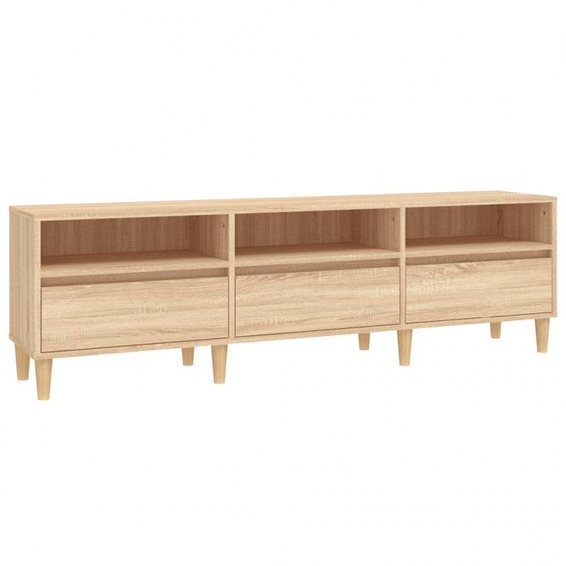 Szafka pod TV, dąb sonoma, 150x30x44,5 cm