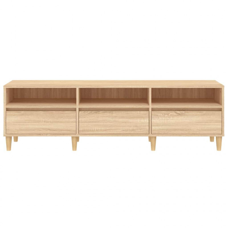 Szafka pod TV, dąb sonoma, 150x30x44,5 cm