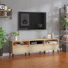 Szafka pod TV, dąb sonoma, 150x30x44,5 cm