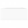 Szafka pod TV z oświetleniem LED, biała, 120x35x15,5 cm