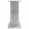 Stojak pod akwarium Betonowy Szary 60x30x60 cm Drewno konstrukcyjne