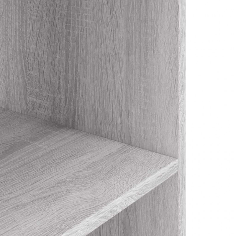 Stojak na akwarium Sonoma w kolorze szarym 60x30x60 cm Drewno konstrukcyjne
