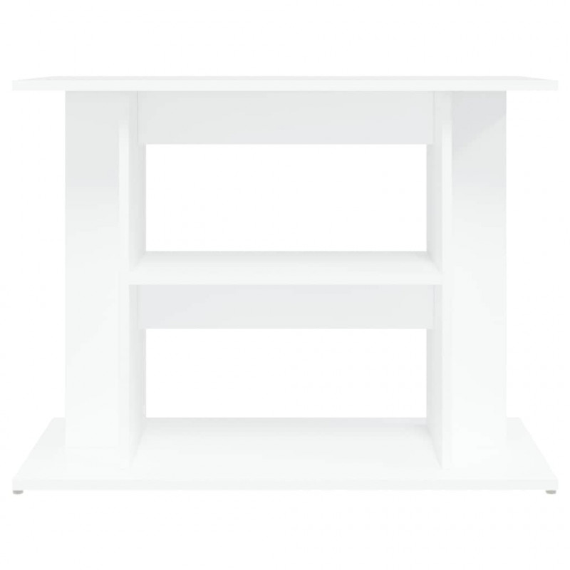 Szafka pod akwarium, biała, 80x35x60 cm