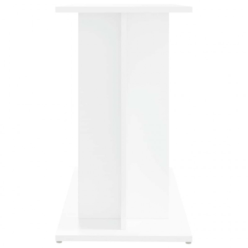 Szafka pod akwarium, biała, 80x35x60 cm