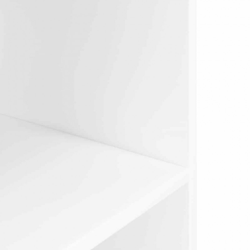 Szafka pod akwarium, biała, 80x35x60 cm