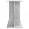 Stojak pod akwarium Betonowy Szary 80x35x60 cm Drewno konstrukcyjne