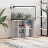 Stojak pod akwarium Betonowy Szary 100x40x60 cm Drewno konstrukcyjne