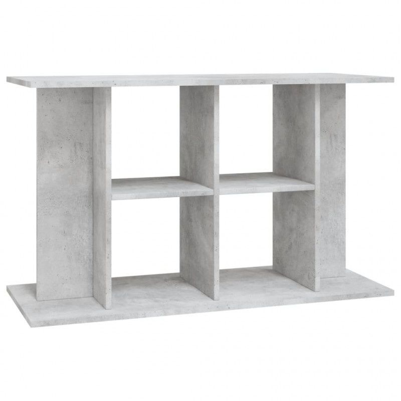 Stojak pod akwarium Betonowy Szary 100x40x60 cm Drewno konstrukcyjne