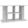 Stojak pod akwarium Betonowy Szary 100x40x60 cm Drewno konstrukcyjne